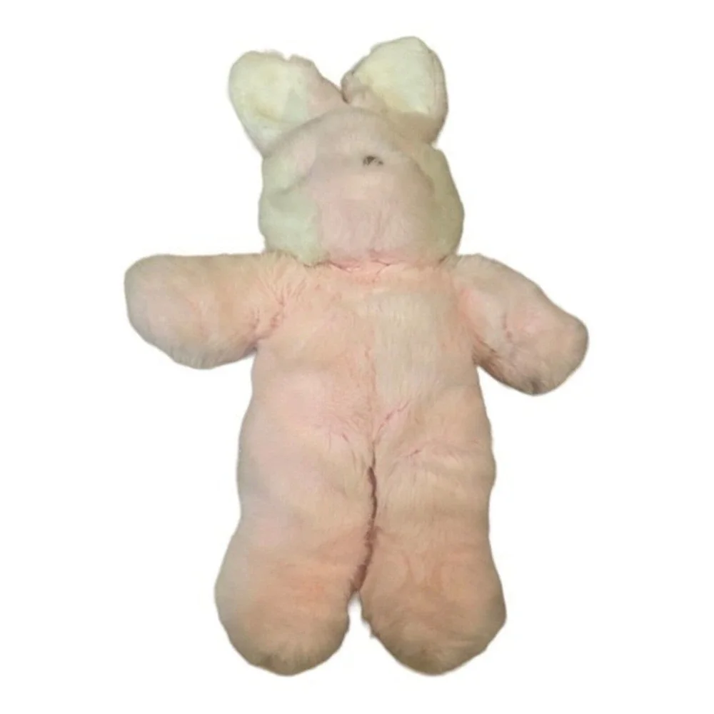 Vintage Happiness Zoo Pink‎ White Bunny Rabbit 25 inches Floppy Ears